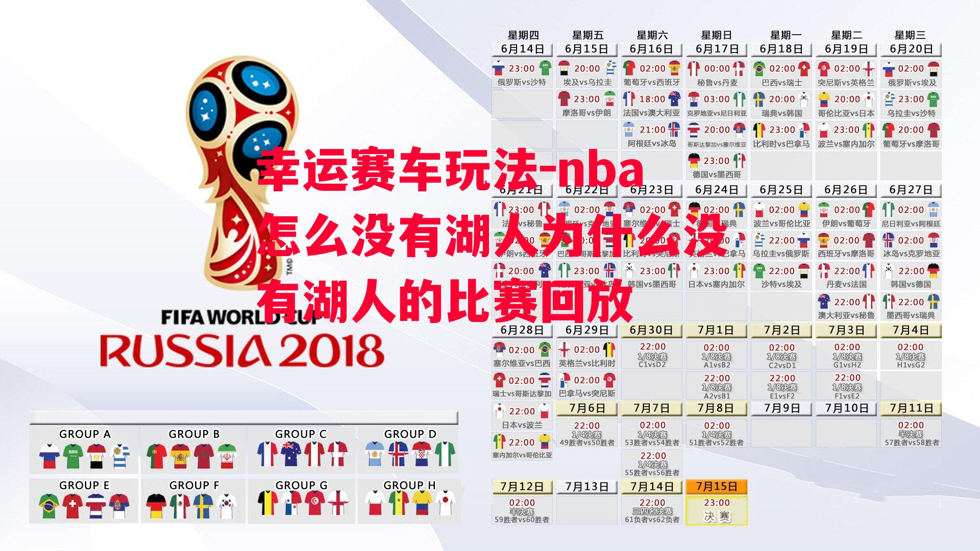 nba怎么没有湖人为什么没有湖人的比赛回放